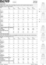 6749 butt skirt bk